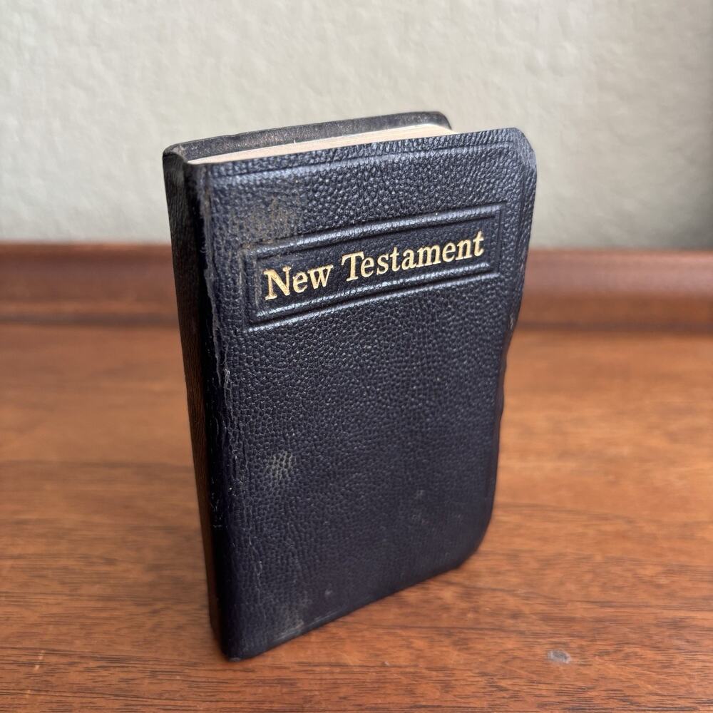 Vintage 1950's Pocket New Testament American Bible Society 1816